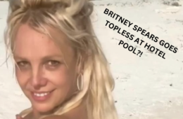 Britney Spears Topless At Pool Banned?