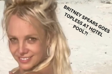 Britney Spears Topless At Pool Banned?