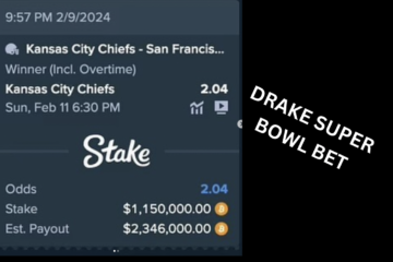 What Is Drake Super Bowl Bet