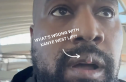 What's Wrong With Kanye West's Lip?