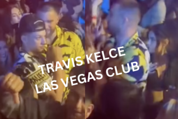 Travis Kelce LAs Vegas Club Video Blonde Girl Rumors