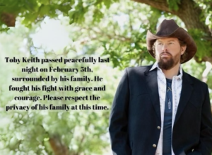 Toby Keith Death Cancer