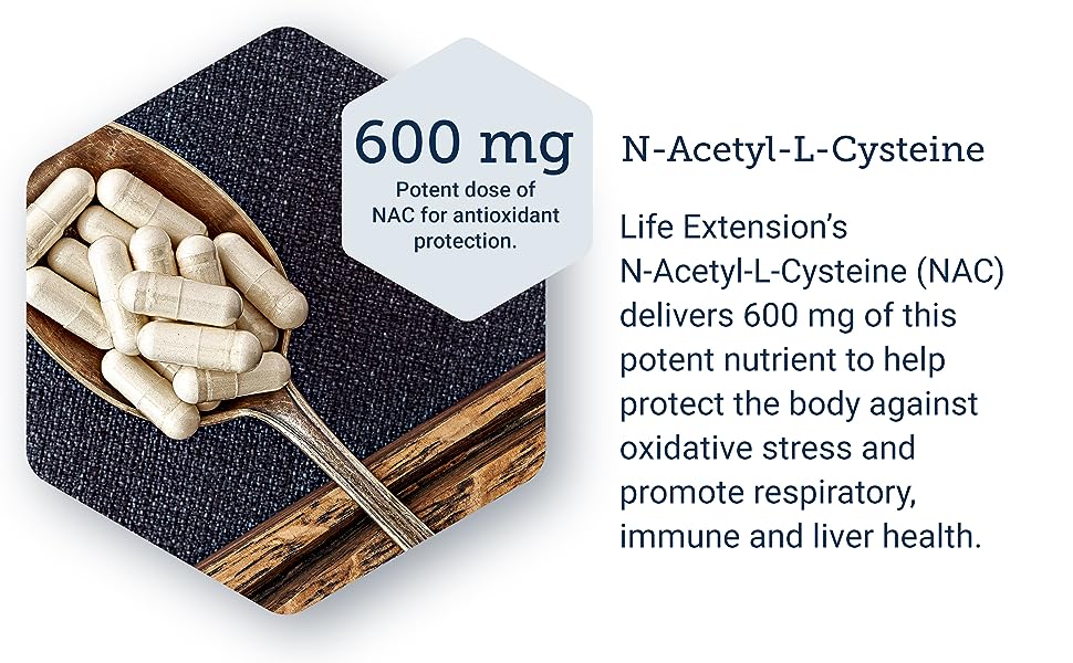 N-Acetylcysteine NAC 600mg Endometriosis