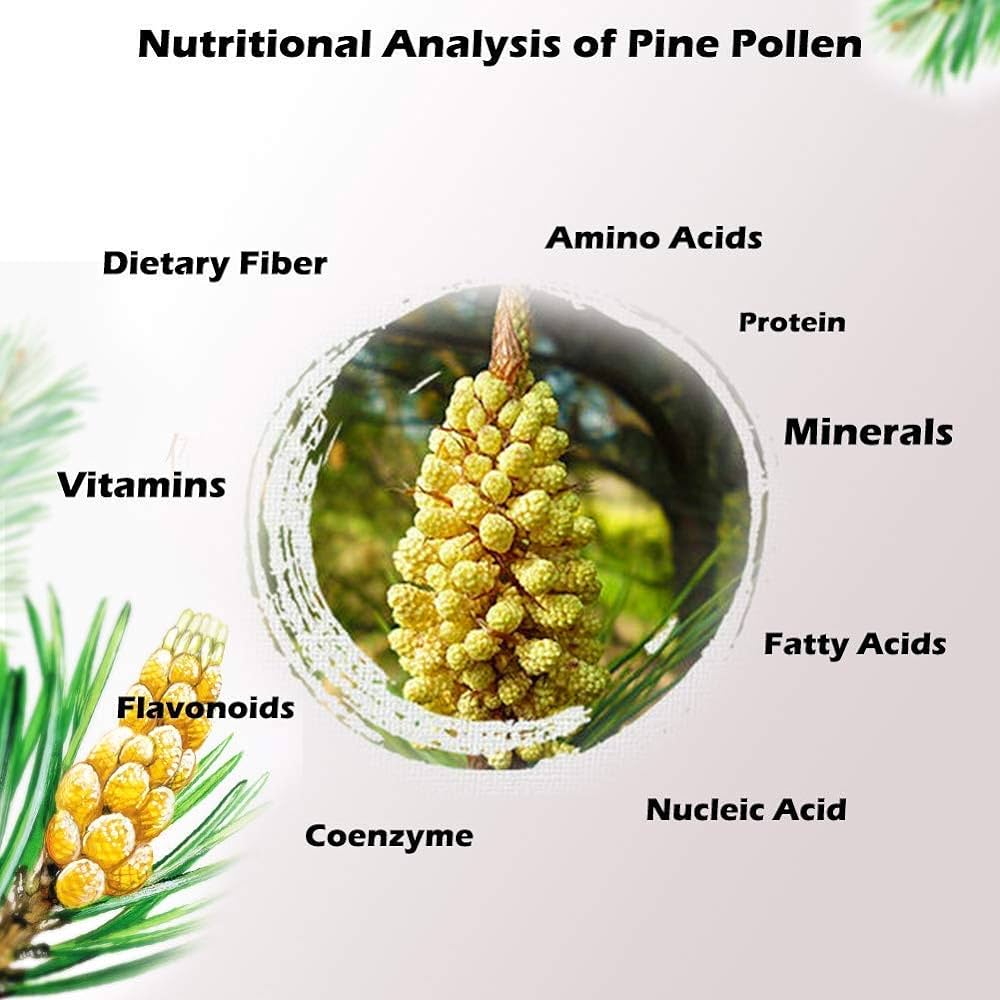 Pine Pollen benefits for skin