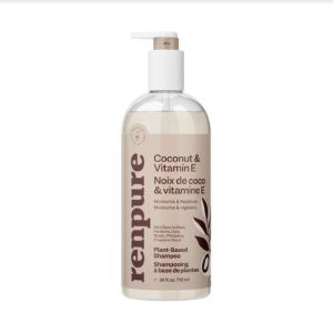 Renpure’s Coconut & Vitamin E Moisturize and Replenish Shampoo & Conditioner
