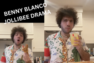 What is Benny Blanco Jolibee Drama?