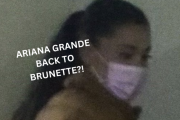 Ariana Grande Hair Colour Now Back To Brunette