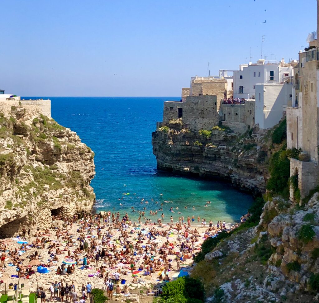 Where Is the famous beach in Puglia Italy