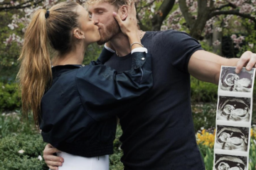 Logan Paul Girlfriend Nina Agdal Pregnant Photo Announcement Instagram