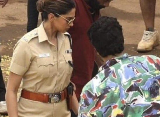 Deepika Padukone Baby Bump Spotted Filming