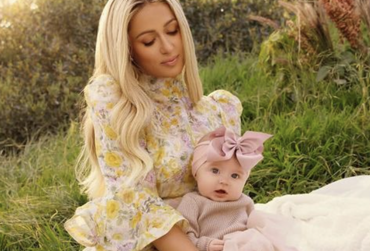 Paris Hilton Daughter Reveal On Instagram