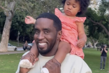 Diddy and daughter, Love.