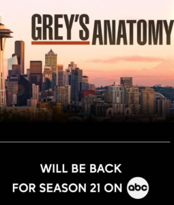 Grey’s Anatomy Season 21 Shonda Rhimes