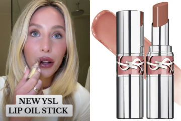Alix Earle YSL Beauty's New LoveShine Lip Oil Stick.