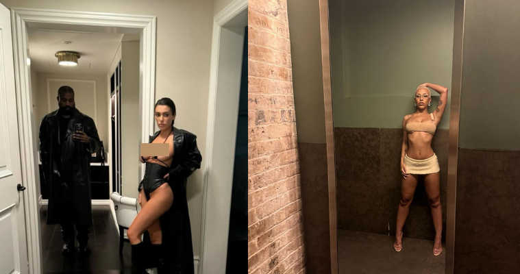 Bianca Censori Naked Style Inspiring Doja Cat
