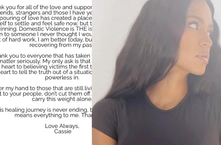 Cassie Statement Breaks Silence Diddy Video