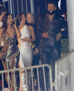 Kim Kardashian Odell Beckham Jr. Vanity Fair Oscar Party