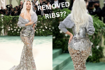 Kim Kardashian Met Gala 2024 Ribs Removed