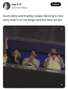Bradley Cooper, Gigi Hadid and Travis Kelce Eras Tour 