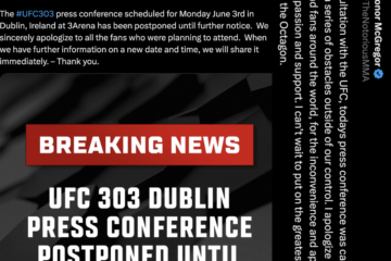 IS UFC 303 Cancelled?