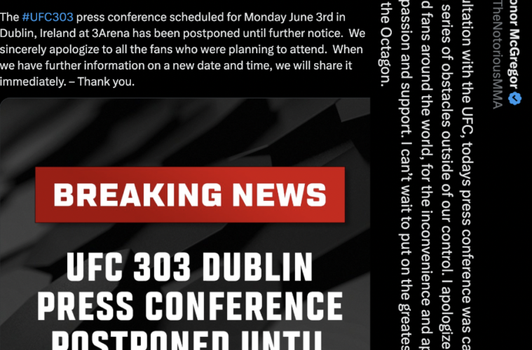 IS UFC 303 Cancelled?