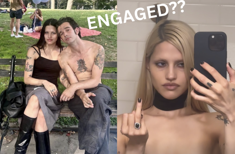 Matty Healy Gabbriette Bechtel Engaged