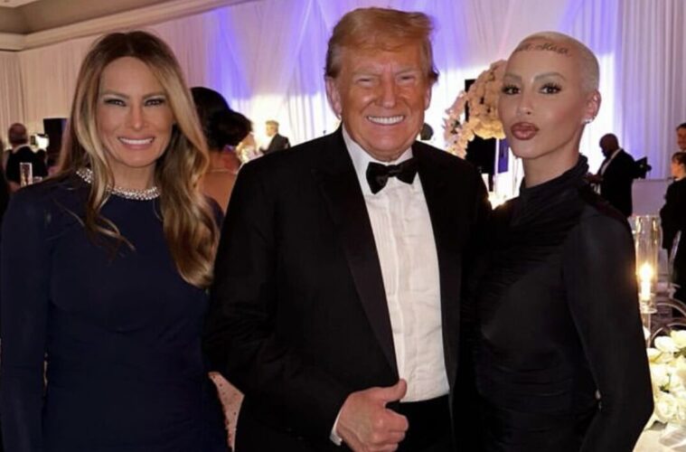 Amber Rose Donald Trump Video Support
