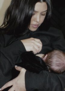 Kourtney Kardashian Cosleeping Newborn Rocky
