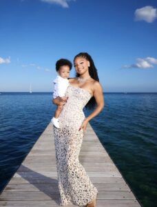 Halle Bailey Reveals Baby Son Halo in Italy Trip