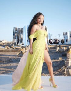 Halle Bailey Reveals Baby Son Halo in Italy Trip