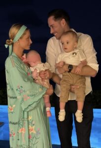 Paris Hilton Takes Daughter to London, UK