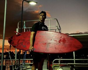 SNL's Colin Jost Hurts Foot in Tahiti Covering Olympic Surfing 