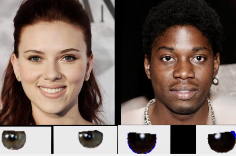 Deepfake Eyes Distorted Limited Light