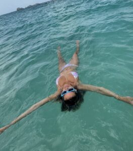 Heidi Klum Revealing Cheetah Bikini