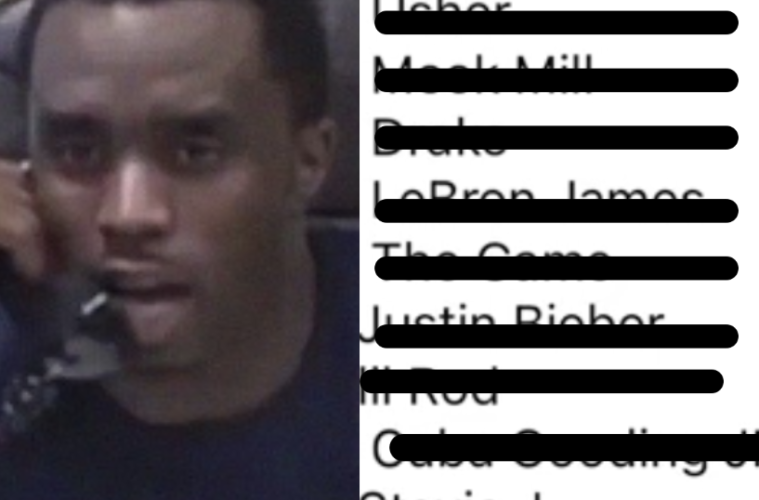 Diddy Party List Celebrities Leaked Names Alleged