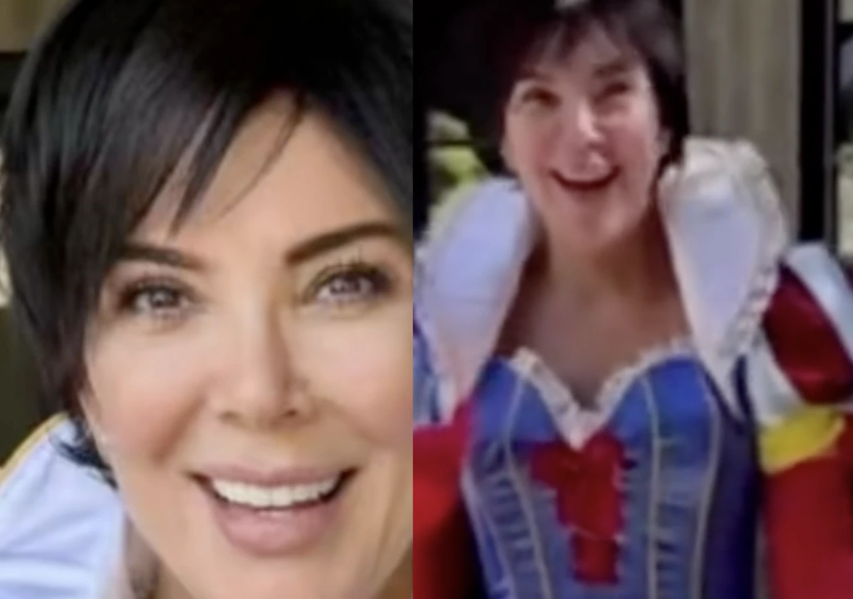 How Old is Kris Jenner Snow White Viral Photo Called Out For Signs Of