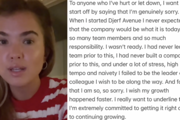 Matilda Djerf Apology Video Mistake Exposed
