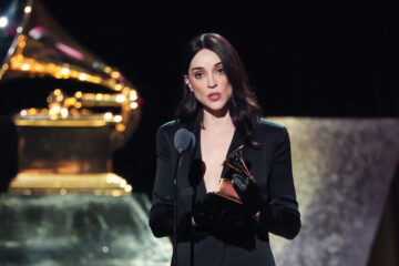 St. Vincent Reveals Marriage and Child While Accepting Grammy Award