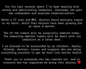 Teddi Mellencamp Reveals Multiple Brain Tumors