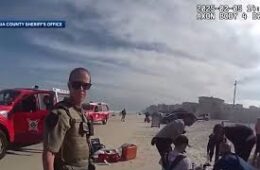 Elderly Driver Runs Over Sunbather on Florida Beach