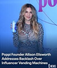 Poppi Founder Responds to Influencer Vending Machine Controversy