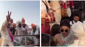 Priyanka Chopra Dances at Brother Siddharth's Wedding Baraat