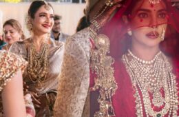 Rekha Stuns in Priyanka’s Sabyasachi Jewelry