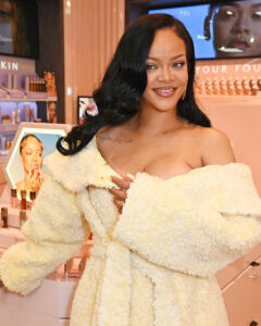 Rihanna’s Bold Lingerie Look & Hair Product Reveal