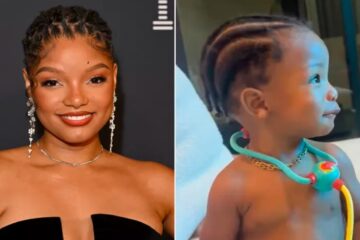 Halle Bailey emotional after son recognizes her as Ariel