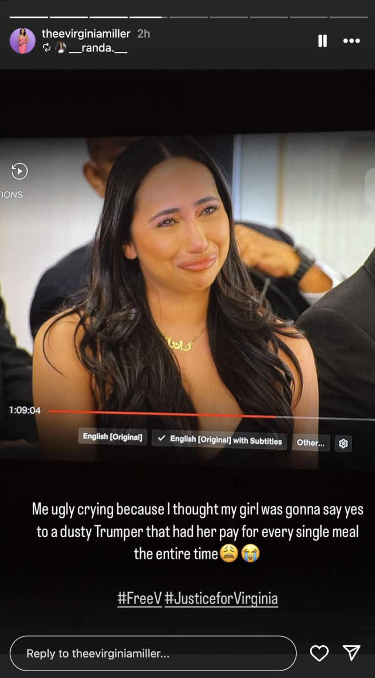 Love is Blind Virginia Reddit Instagram Story Viral Controversy