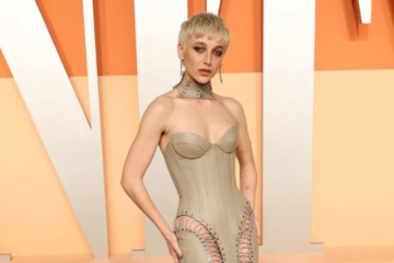 Emma Chamberlain Debuts Ultra-Short Blonde Pixie Cut for Oscars Weekend