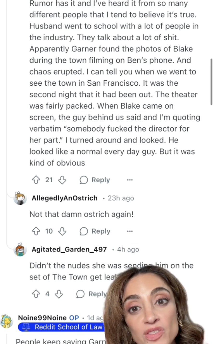 Blake Lively and Ben Affleck Rumors Affair Photos Explained