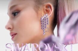 Ariana Grande Glitters in ‘Wicked’-Inspired Sparkle for Swarovski’s New Campaign