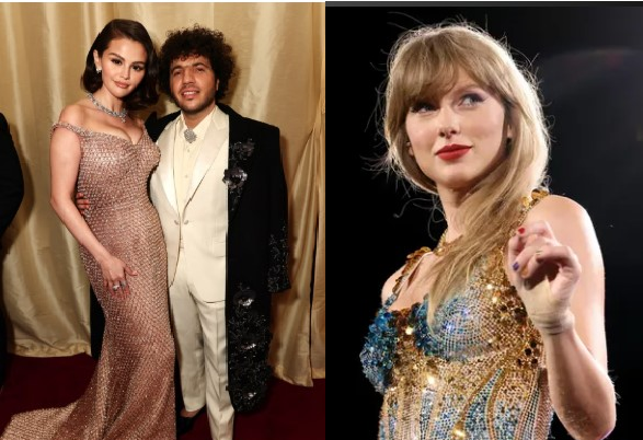 Selena Gomez Turns Beau Benny Blanco Into a Taylor Swift Superfan!
